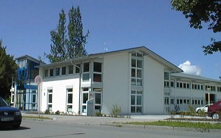 Forderansicht Betriebsgebäude